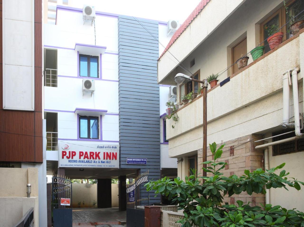 Oyo 10465 Koyambedu Chennai Hotel Buitenkant foto