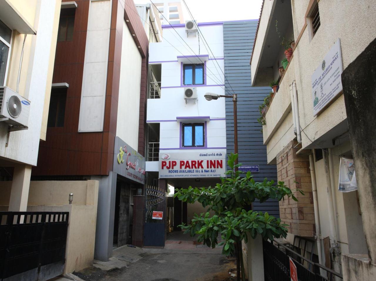 Oyo 10465 Koyambedu Chennai Hotel Buitenkant foto